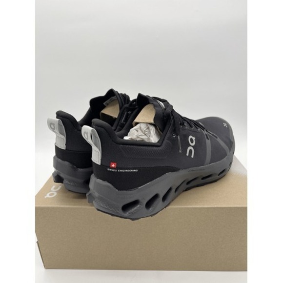 On Cloudsurfer Trail Waterproof Trail Shoes Black Eclipse 3ME10270106 Men\'s 11.5 main image 7